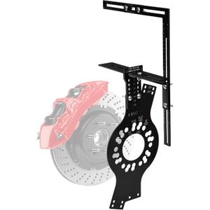 6-Lug Wheel Fitment Tool, Wheel Offset & Backspacing Measuring Tool, Simulates 14-22" Rim Diameter, 8-14" Tire Width, 2.5-11.5" Sidewall, 3-12" Clearance
