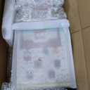 ROBOTIME Doll House Wooden Dollhouse for Kids 3 4 5 6 Years Old, Doll House w/28PCS Furniture Plastic, for 3.3Dolls, Birthday Presents for Toddler 3+