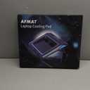 AFMAT Gaming Laptop Cooling Pad, 4500RPM Laptop Cooling Pad with Turbo-Fans, USB Ports, Colorful Lights - CPU Temperature Drops 20-30  Within Seconds - for 14-17.3 inch Laptops