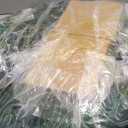 Umigy 6ft Pop Up Christmas Tree with Lights, Prelit Collapsible Christmas Tree with 200 Warm Lights Decorated Red Gold Ball Ornaments Bows Ribbons for Holiday Xmas Home Party Decor