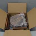 Vecxoty 3-Pack Wood Plant Stands Indoor, Single Plant Stand for 6-12 Inch Pots, Mid-Century Modern Plant Stool, Tall Plant Stand for Large Plants Perfect Fit for Living Room, Balcony, Office (heavy burnt color)