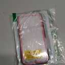 FNTCASE for iPhone 17 Phone Case: Military Grade Drop Proof Protection Mobile Cover with Kickstand | Matte Textured Rugged Shockproof TPU | Protective Sturdy Phone Case - 6.3 inch Red