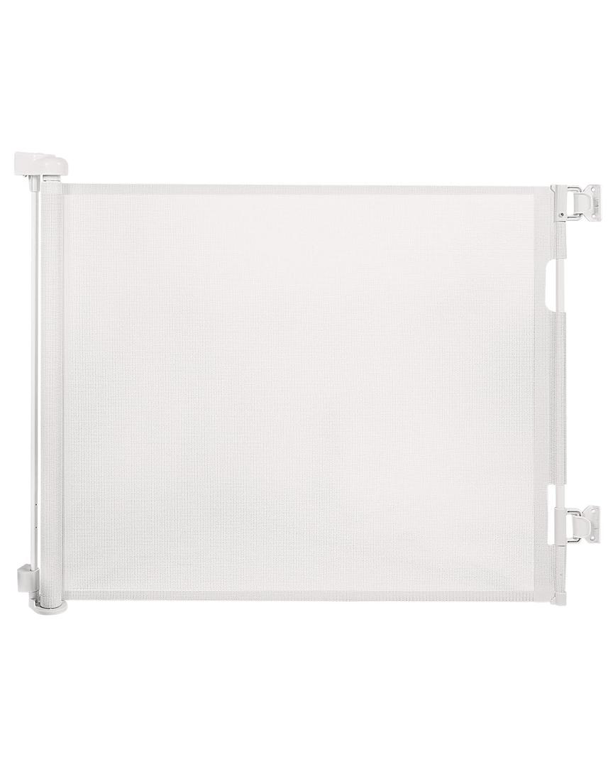 DEAR LOV Retractable Baby Gate, Mesh Baby Gate or Mesh Dog Gate, 33" Tall, Extends up to 55" Wide, Child Safety Gate for Doorways, Stairs, Hallways, Indoor/Outdoor (33"x55",White)