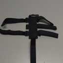 Portable Bike Golf-Cart Speaker Mount - Adjustable Strap Holder for JBL Flip 6 Charge 5 Series Bluetooth Speaker, Waterproof Holder for Railing or Handlebar of Bicycle, Scooter, utv, ATV, Motorcycle (Black Grained Max)