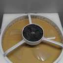 LUDOMIDE Ceiling Fans with Lights, Low Profile Ceiling Fan with Remote, 20” Modern Reversible Flush Mount Ceiling Fan, 3 Colors Temperature Dimmable for Bedroom