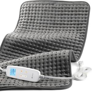 CooCoCo 17x33 Large Heating Pad for Back, HSA Approved Items for Mom Dad, Electric Heated Pad for Neck Shoulders Period Cramps, FSA Eligible Heat Pad, Auto Off, 10ft Cord