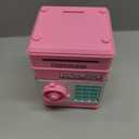 Piggy Bank, Toys for Girls Ages 5-7, 8-10, Electronic ATM Password Cash Coin Can Auto Scroll Paper Money Saving Box Toys for 6 7 8 9 10 11 12 Year Old Girl Christmas Birthday Gifts (Pink)