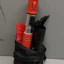 FOVAL 47.2" Extendable Snow Brush and Wider Ice Scraper (4.73" Width) with 360 Pivoting Brush Head, Snow Removal Tool Car Brush with Comfortable Foam Grip for Car Windshield, Trucks, SUVs (Medium)