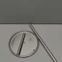 Paper Towel Holder Countertop, Standing Paper Roll Holder with Anti Slip Weighted Base, Stainless Steel Freestanding Paper Towel Holder for Kitchen, Silver