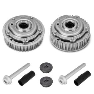 Engine Timing Intake & Exhaust Camshaft Sprocket Cam Phaser VVT Gear with Bolts Compatible with Chevy Cruze Sonic Aveo Trax 1.6L 1.8L Replace# 55567048, 55568386
