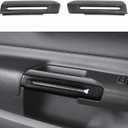 RT-TCZ Carbon Fiber Inner Door Handle Trim Cover Interior Decoration Accessories for Ford Mustang 2015-2024,2PCS