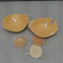 Invisible Strapless Sticky Bra Push up for Women, Ultra Adhesive Bra for Backless Dress, Cleavage Bra Lift Novelty Bras (B Cup, Light Beige)