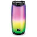 iLive Portable Bluetooth Color Changing Party Speaker, LED Light Effects, ISB212BLK