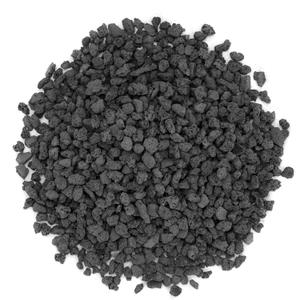 Stanbroil Lava Rock Granules - Decorative Landscaping for Fire Bowls, Fire Pits, Gas Log Sets, Indoor or Outdoor Fireplaces - 10 Pounds (0.1"-0.2") (Black)
