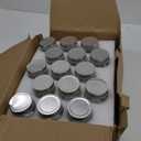 Mason Jars 8 oz 30 Pack- Small Mason Jars With Silver Lids -1/4 Quart Canning Jars| Storage Glass Jars With Lids For Jelly, Jam, Honey, Pickles - Spice Glass Jars - With 30 Chalkboard Labels