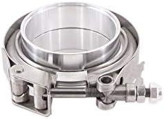 Mishimoto MMCLAMP-VA-25 Aluminum V-Band Clamp w/Flanges, 2.5" (63.5mm) (2.5" (63.5mm))