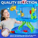 BELLOCHIDDO Kids Sand Water Table for Toddlers - 4-Tier Splash Sand Table Water Toy for Toddlers Kids Boys Girls, 36PCS Activity Sensory Table Summer Beach Outside Toys for Toddlers Age 3-5 5-8