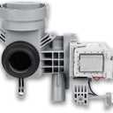MHW3505FW1 WFW92HEFW0 WFW92HEFC0 WFW95HEDW0 WFW85HEFC1 Washer Water Drain Pump Assembly, Fit for whirlpool maytag Washer MHW5400DW0 WFW85HEFW0 WFW8640BC2 WFW8740DC0 MHW8200FW0 WFW87HEDW1