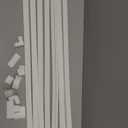 Cord Covers for Wires on Wall Extra-Long, 26.25ft TV Cord Hider Kit, Paintable Cable Management Concealer, White Cord Raceway Channel, 8 x L39in x W0.95in x H0.55in