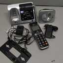 AT&T BL102-2 DECT 6.0 2-Handset Cordless Phone for Home with Answering Machine, Call Blocking, Caller ID Announcer, Audio Assist, Intercom, and Unsurpassed Range, Silver/Black