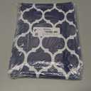 Smiry Square Tablecloth, Waterproof Vinyl Tablecloths with Flannel Backing for Square Tables, Wipeable Spillproof Plastic Tablecloth for Dining, Camping, Indoor and Outdoor (60"x60", Navy)