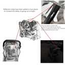 Double Stroller Rain Cover, Rain Cover for Double Tandem Stroller, Big Size Universal Rain and Wind Cover