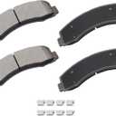 cciyu D1414 Front Ceramic Brake Pads Kit 4pcs fit For 2010-2019 For Ford Expedition,2010-2019 For Ford For F-150,2010-2018 For Lincoln Navigator