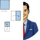 KissTies Mens Pre-Tied Bow Tie Adult's Adjustable Tuxedo Satin Bowtie (White)