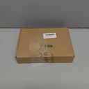 Janinka Light Blue Velvet Christmas Tree Topper Bow Decorations Set 1 Large Christmas Tree Topper, 20 Raw Edge Ribbon Velvet Bows 5000 Strands of Silver Tinsel Icicles for Xmas Ornament Wreath Decor