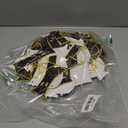 Kosiz 116 Pcs DIY Letter Custom Banner Customizable Banner Kit Graduation Letter Garland Including 111 Letters Numbers 3 Rope 2 Threading Device for Graduation Class of 2026 Party Classroom Decor (Black and Gold)