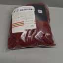 Mr. Pen- Small Christmas Tree Skirt, 24", Red Knitted Christmas Skirt Tree