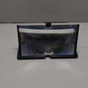 14" Screen Magnifier,3D HD Mobile Phone Magnifier Projector Screen Enlarger for Movies, Videos, and Gaming,Foldable Cell Phone Stand with Screen Amplifier,Supports All Smartphones (Black, 14inch)