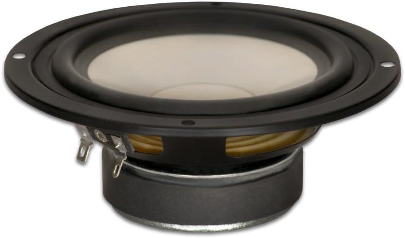 Goldwood Sound GW-S525/4 Poly Cone 5.25" Woofer 130 Watts 4ohm Replacement Speaker,Black