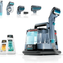 Shark StainStriker Portable Carpet Upholstery & Area Rug Cleaner, Bonus XL Tool & Full-Size Cleaning Solution, Stain & Odor Remover, Perfect for Car Interiors, 4 Cleaning Tools, Nordic Blue, PX202BRN