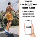 Elite Jumps - Do Hard Things 1 Beaded Jump Ropes | Crossover Jump Rope for Your Exercise Equipment | Segmented Jump Rope (Black/Black)