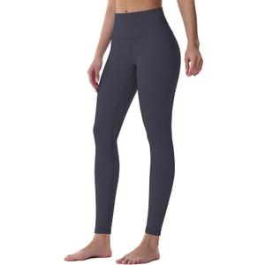 Sunzel Womens Workout Leggings with High Waist Tummy Control (Size Small, Graphite)