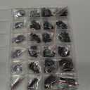 1440 Pcs Black Mini Phillip Pan Head Micro Electronic Screws - M1.2, M1.4, M1.7, M2, M2.3 - 24 Size Assortment Screw Kit