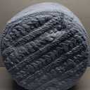 Asuprui Round Footstool Ottoman, 20x14 Inches Multi-Functional Modern Foot Stool,Floor Poufs, Sofa Footrest Extra Seating for Living Room, Entryway, Hallways and Bedrooms (Blue)