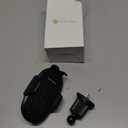 Miracase Phone Holders for Your Car with Metal Hook Clip, Air Vent Cell Phone Stand Car Mount, Universal Automobile Cradle for Garmin GPS Fit iPhone Android and All Smartphones, Dark Black (1 Pack)