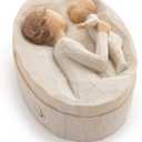 Willow Tree Grandmother, Love that Transcends the Years, Box for Jewelry and Treasures, Reminder of Those you Love who Call you Grandma, Sculpted Hand-Painted Keepsake Box