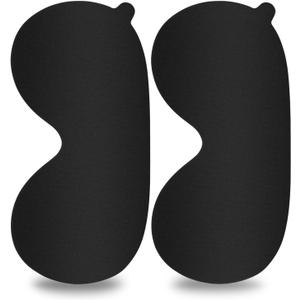 4 x Gentle No Pressure Sleep Mask | Innovational Design No Strap Sleep Eye Mask for Sleeping, Light Blocking Sleeping Mask Blindfold for Travel Yoga Nap, Side-Sleeper