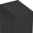 Mat Board Center, Pack of 10 Acid-Free Foam Boards, 8x10 inch Black Foam Boards, 3/16" Thick