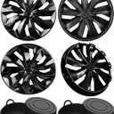 Hubcap Wheel Cover Universal-Fit R16 Steel Wheel with Cup Coaster Kit