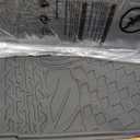 3W Ford Bronco Floor Mats & Cargo Liner & Back Seat Cover Custom Fit for 2021-2025 2026 Bronco 4 Door All Weather Custom Fit Ford Bronco Accessories (Not for Sport & Rubberized Floor)