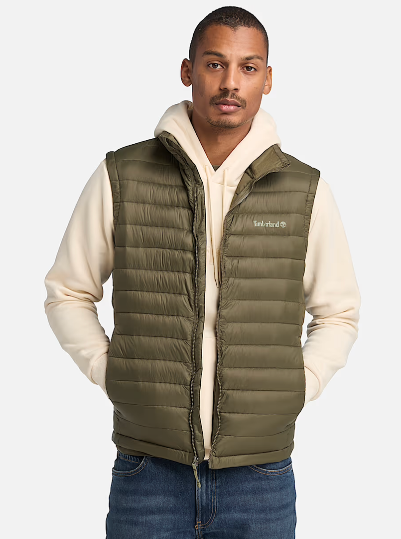 Timberland mens Axis Peak Durable Water Repellent Vest, Medium