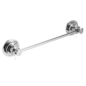 Extendable 17-28 inch Suction Cup Towel Bar,Bath Shower Towel Holder Shower Door Adhesive Towel Bar Suction Towel Rack (Suction Cup, Chrome)