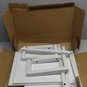 YAOHUOO Dual Monitor Stand Riser, 39Inch Large Monitor Stands for 2 Monitors, Computer Monitor Stand, Wooden Desktop Oraganizer Shelf for Office Desk Computer,Laptop,TV