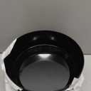 Hioasis 8 Pack Plastic Serving Bowls 128oz Black Plastic Bowls Heavy Duty Disposable Serving Bowls for Party Snack & Salad & Candy & Bar Buffet & Wedding