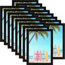Giftgarden 5x7 Picture Frame Black Set of 16, Lightweight 5 by 7 Photo Frames Bulk for Family, Office, Living room Wall Hanging and Tabletop Display