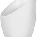 4 Pack Plastic Lampshade,5.7 inch High,4.1 inch Diameter,1.65 inch Fitter,Replacement Plastic Lamp Shade for LED Floor Lamp [White]